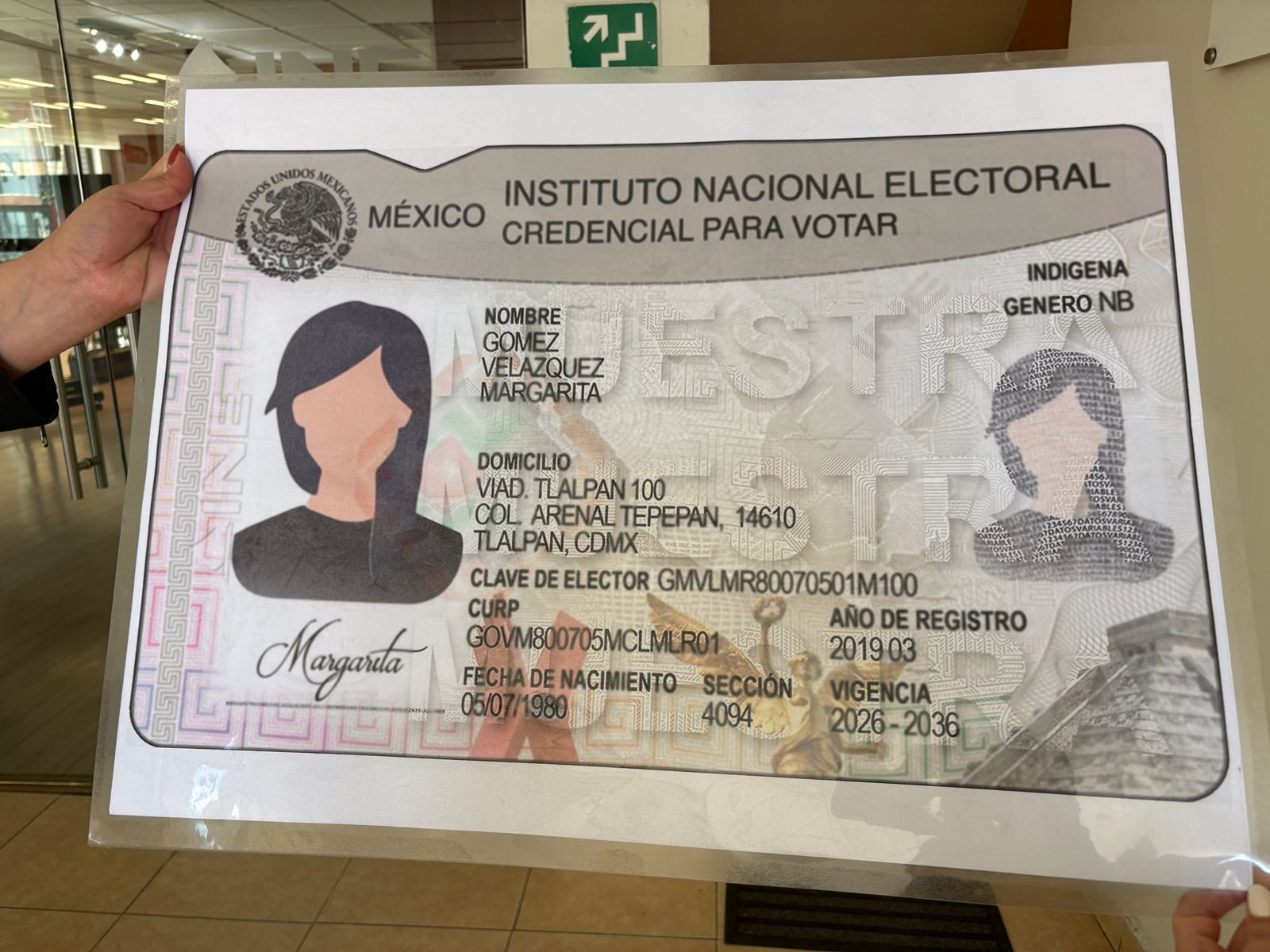 Credencial INE