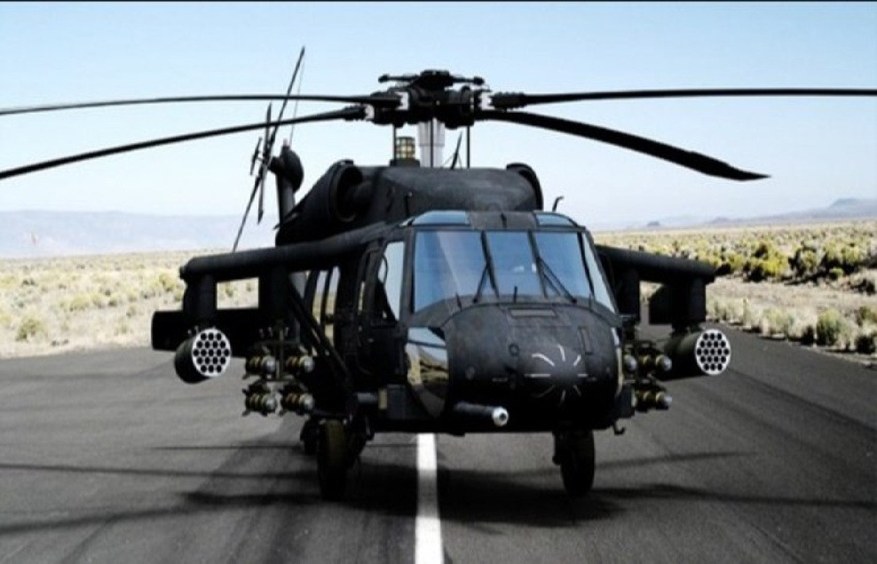 Helicóptero black hawk