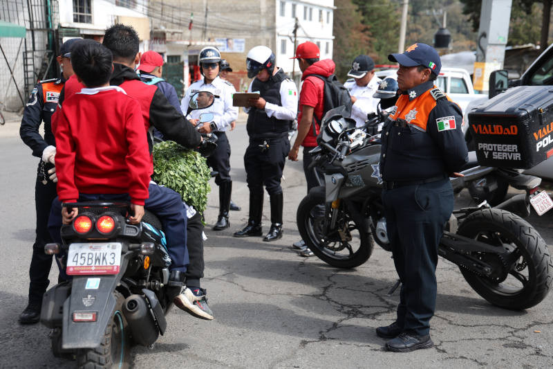 Motos operativo Huixquilucan