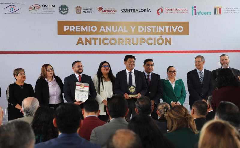 OSFEM obtiene Distintivo Anticorrupción