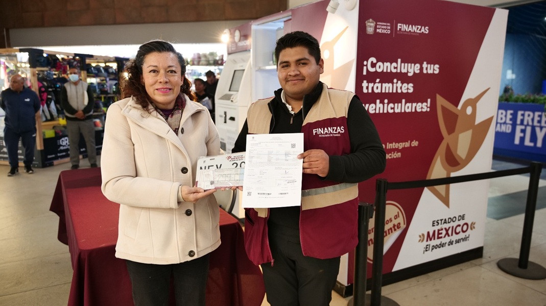 Placas Edomex entrega