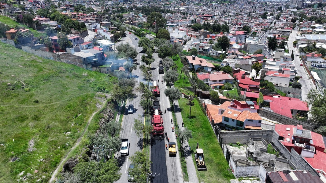 Repavimentación Diablo Dragón Toluca