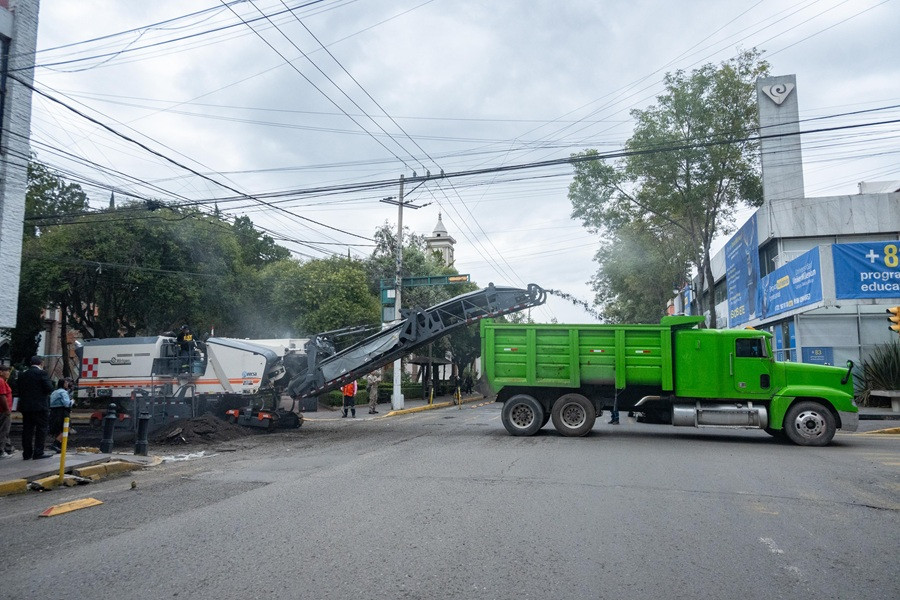 Repavimentación cierre calle