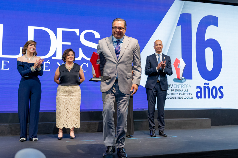 Ricardo Moreno premio Alcaldes