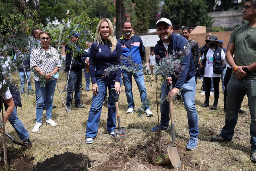 Siembra árboles Huixquilucan