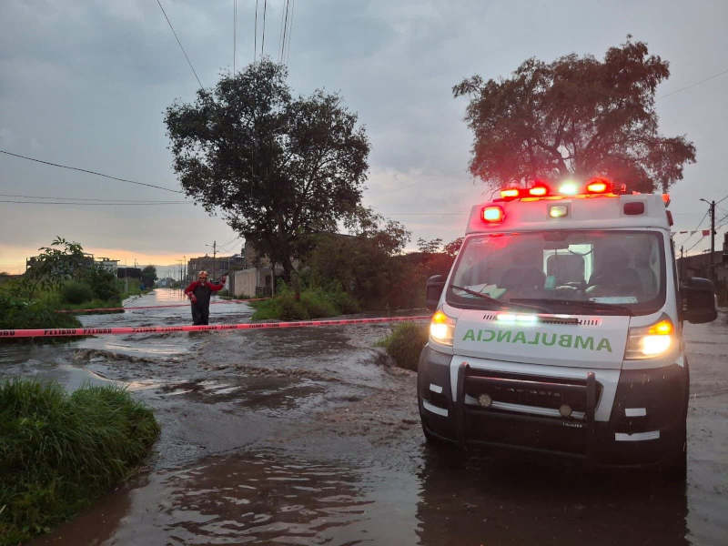 desborde río Ocoyoacac