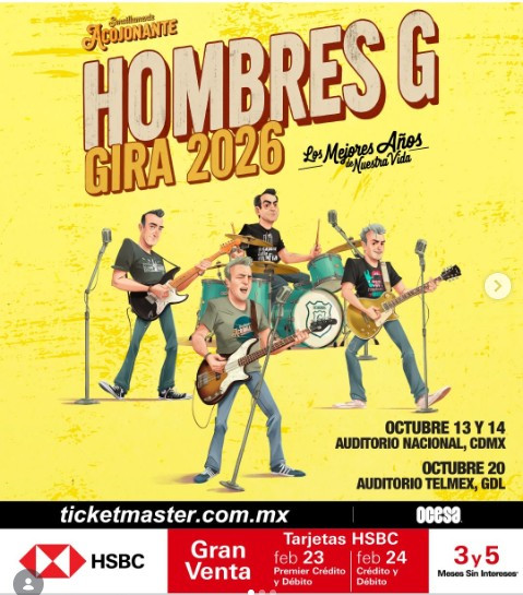 hombres g HSBC