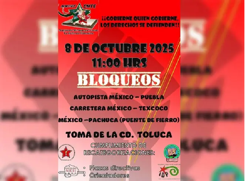 manifestación Toluca