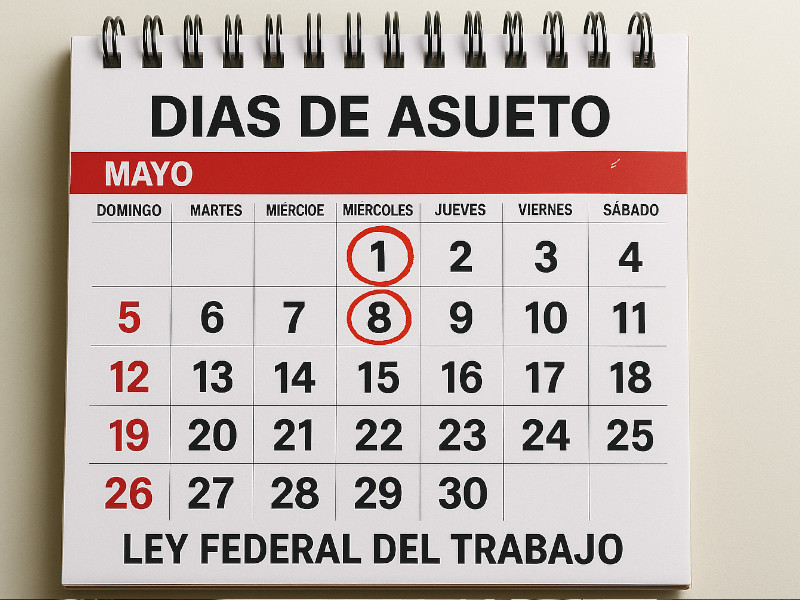 nuevos días de asueto