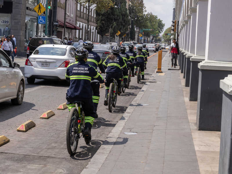 policia ciclista