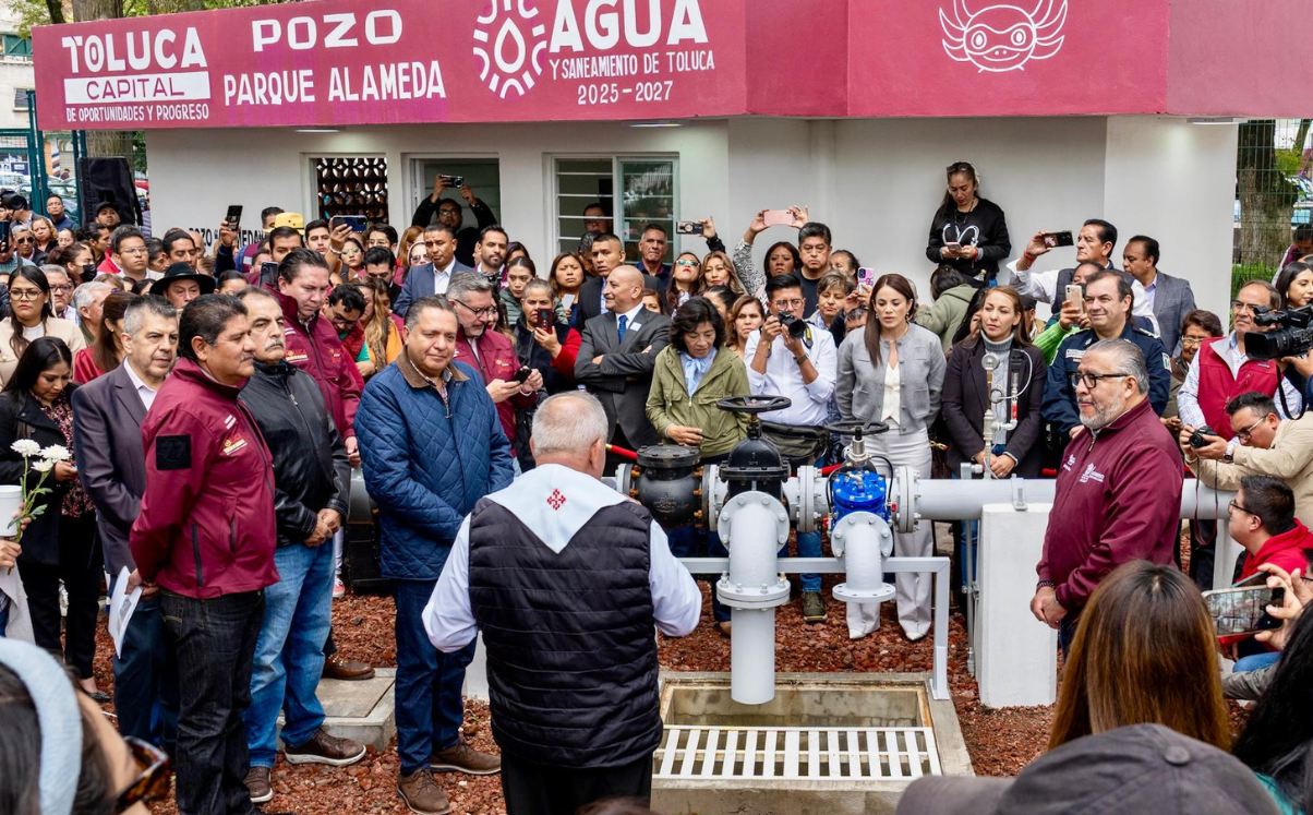En total se entregarán 21 pozos pluviales en Toluca