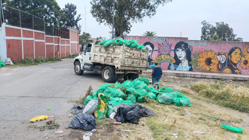 recolección basura Ecatepec