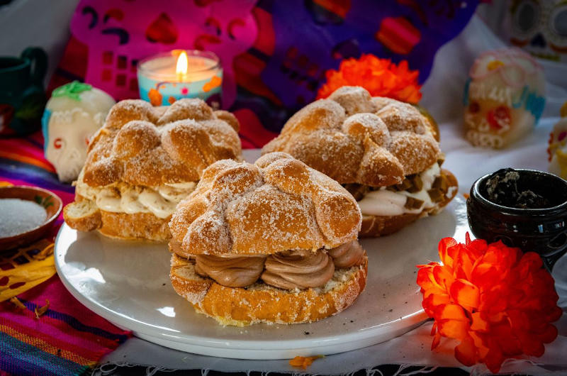 rellenos para pan de muerto