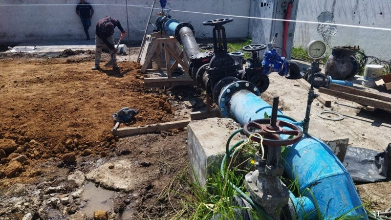 trabajos pozo agua Toluca