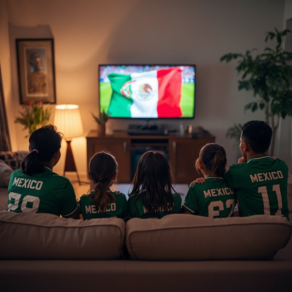 viendo el partido ok